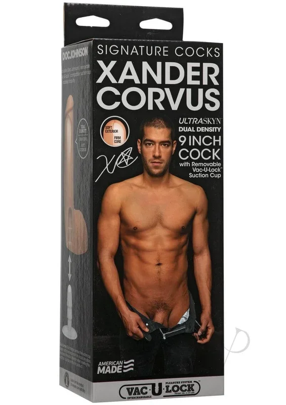 Xander Corvus Signature Ultraskyn 9″ Dildo – Authentic Award-Winning Star Replica