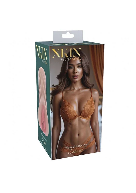 Xkin Midnight Honey Celeste Stroker Tan