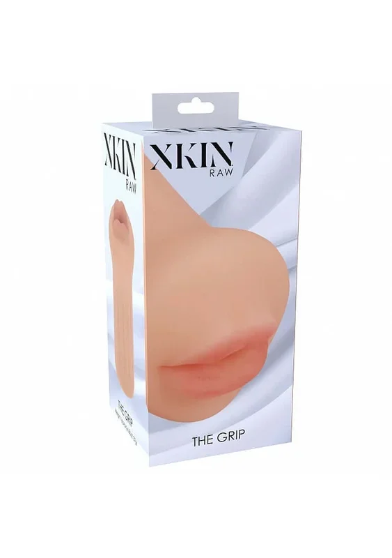 Xkin Raw The Grip Stroker Flesh