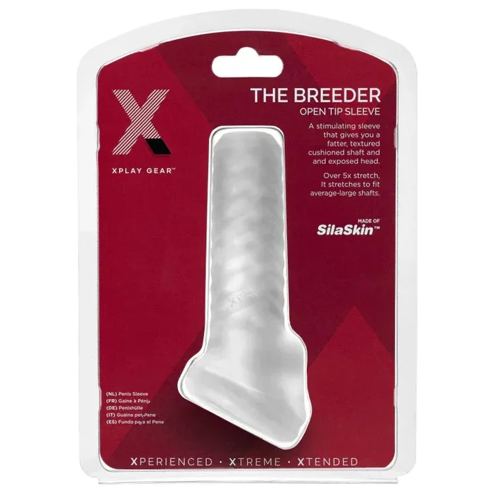 Xplay Breeder – Sleeve – Clear