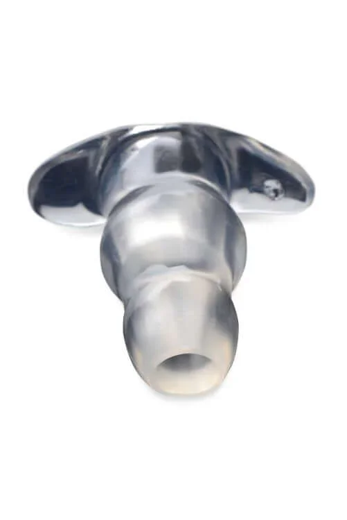 XR Brands Master Series Clear View Hollow Anal Plug – Unveil Hidden Depths!