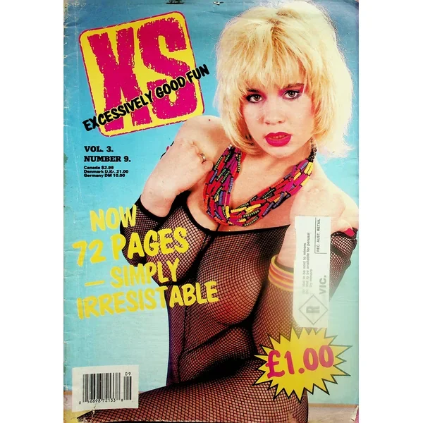 XS Magazine Covergirl Leslie vol.9 #9 1989 090825lm-p