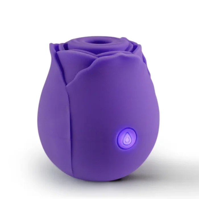 You Love Me Pick Me Rose Suction Vibrator Purple