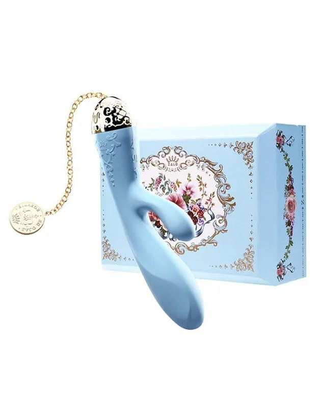 ZALO Rosalie Rabbit App-controlled Rechargeable Vibrator Royal Blue