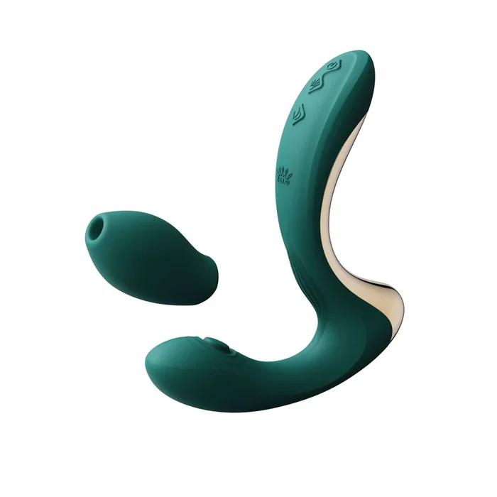 ZALO Talis G-Spot PulseWave Vibrator Turquoise Green