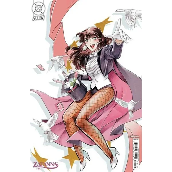 Zatanna #1 (Of 6) Cover I 1 in 25 Saowee Card Stock Variant
