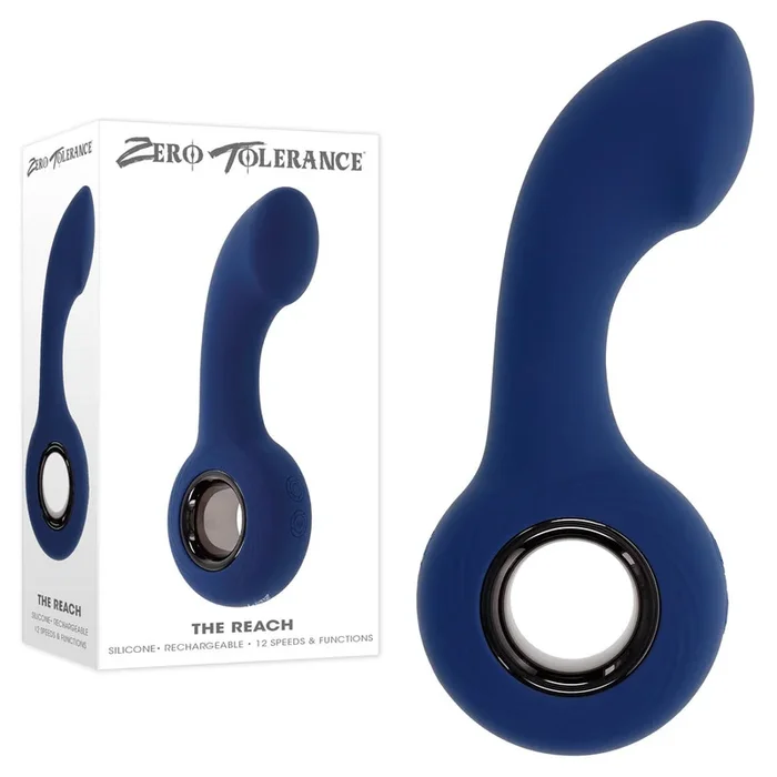 Zero Tolerance The Reach Vibrating Plug with Grip-Friendly Handle