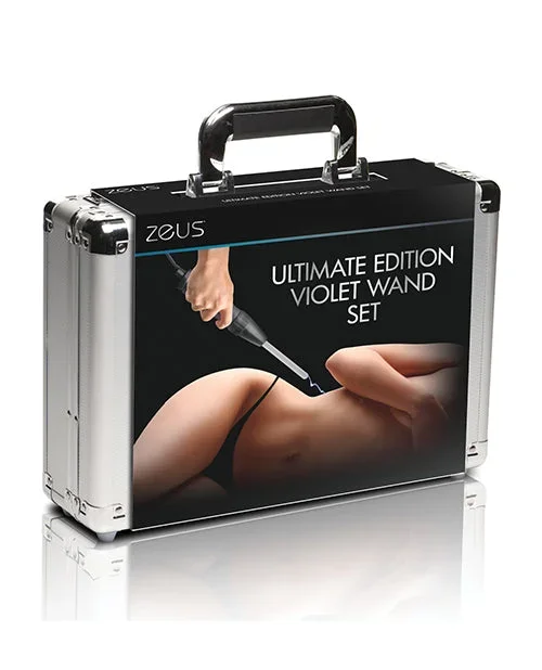 Zeus Electrosex ZS Ultimate Edition Violet Wand Set with Multiple Attachments
