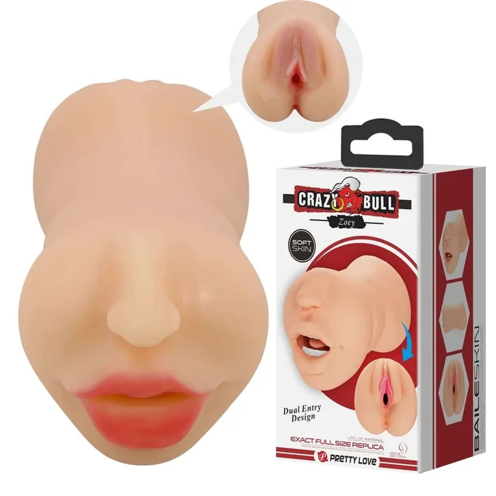 Zoey Mouth Masturbator Sleeve – Light