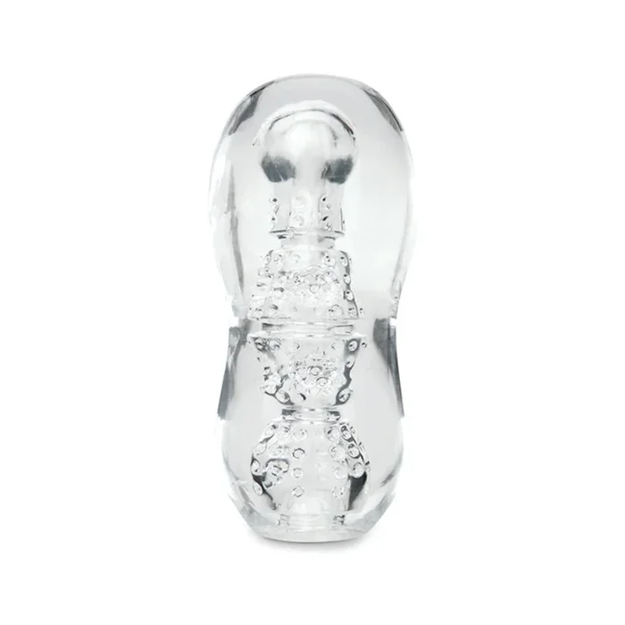 Zolo Gripz Dotted Stroker – Clear