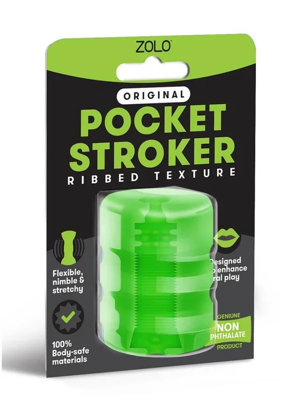Zolo Original Pocket Stroker Ribbed Texture