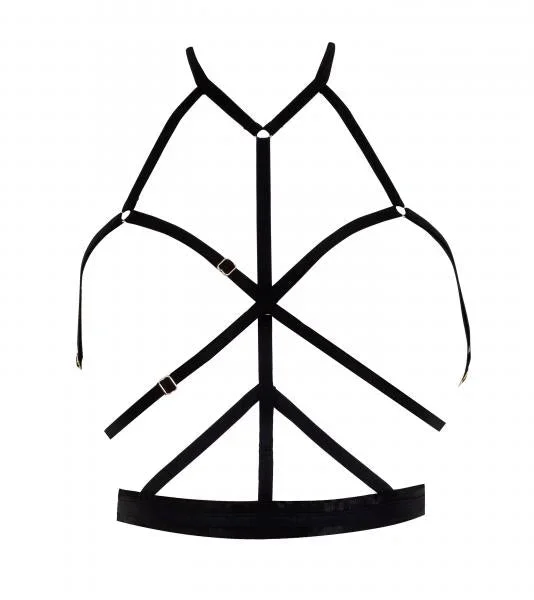 Zuri Harness Bra – Black –